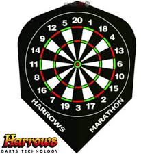 Harrows Marathon Black Dartboard Harrows Marathon Black Dartboard